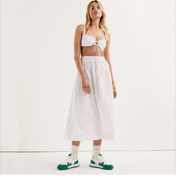 For Love And Lemons White Skirt Set